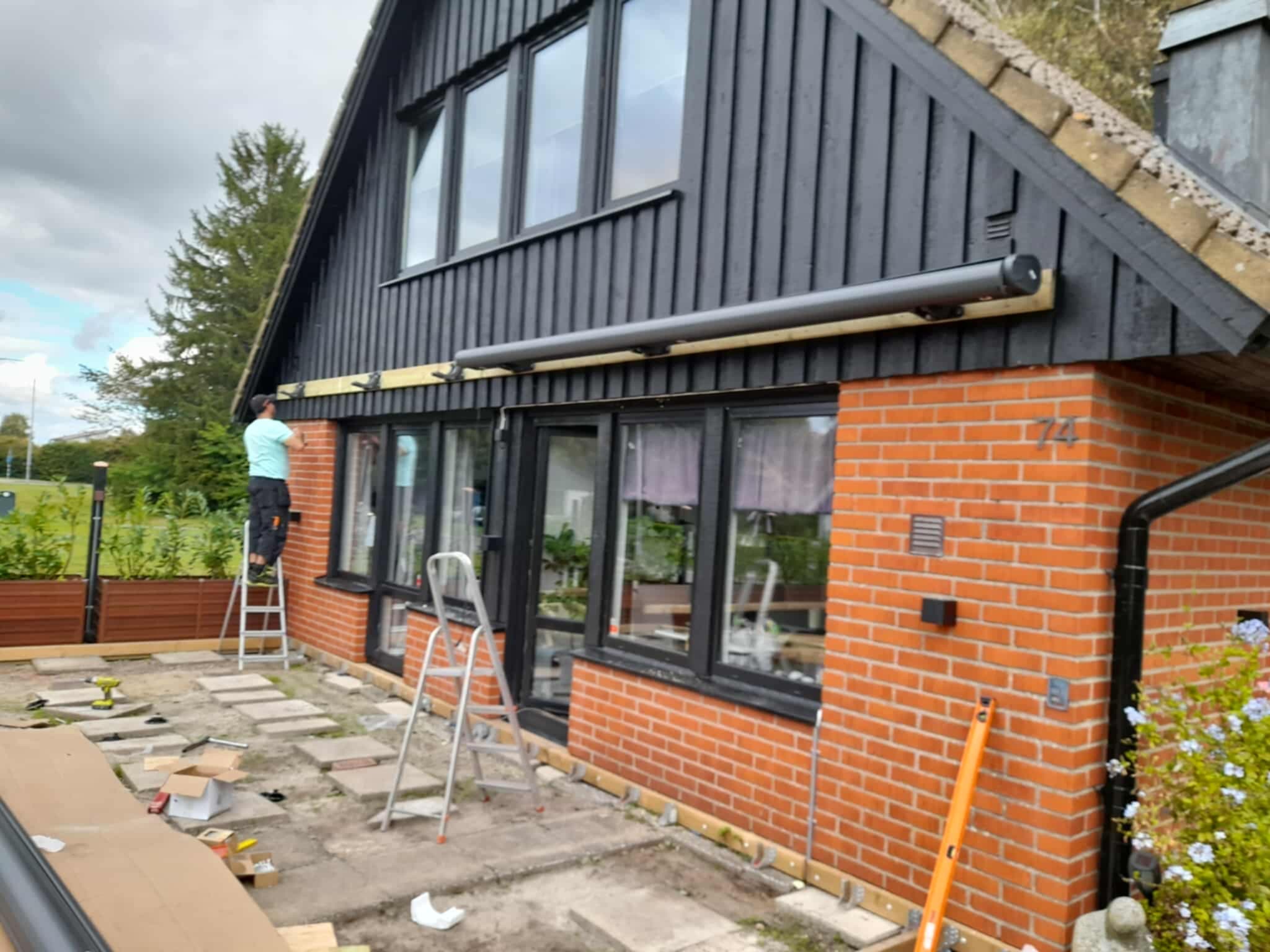 Manuell Markismontering